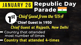 🇮🇳 Republic Day Chief Guests