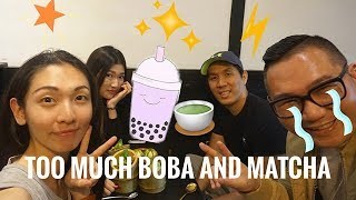 Nakanari Vlog # 16 : to much Boba and Matcha In Taiwan !