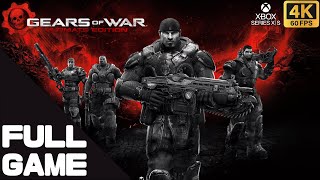 GEARS OF WAR: ULTIMATE EDITION Full Walkthrough Gameplay – Xbox Series X 4K/60FPS No Commentary