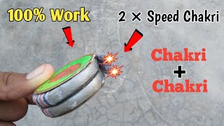 Two chakri speed 2× || chakri ke upar chakri || amazing Experiment 😱