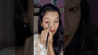 One Minute Eye Makeup😍 | Super Easy #oneminute #eyemakeup #tutorial #easyidea #tricks #shorts