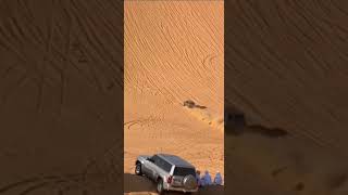 Dubai desert fortuner riding