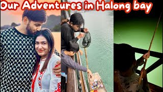 Unique Things To Do In Halong Bay | Floating Supermarket | Cave Visit | Squid Fishing