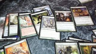 100 MAGIC THE GATHERING GREEN CARDS