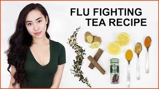 FLU FIGHTING TEA RECIPE | Prevents the Flu & Reduces Symptoms!