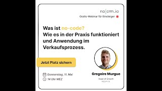 🇩🇪 No Code für Vertriebler