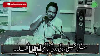 yeh soch kar mera sehraa mein jee nahi lagta | Tehzeeb Hafi new poetry | یہ سوچ کر مرا صحرا میں جی