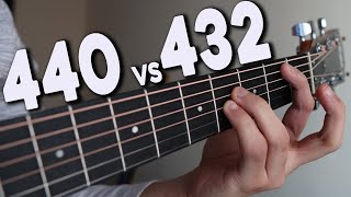 LA PRUEBA MAS CONTROVERSIAL EN GUITARRA 440Hz VS 432Hz