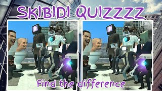 Find differences | SKIBIDI TOILET MONSTERS | Can You Find All? Part 5