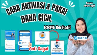 💯% Berhasil || Cara Aktivasi Dana Cicil di Aplikasi DANA