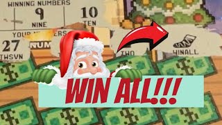 🎄 WIN ALL!🎄 I found a WIN ALL on the new Christmas tickets🎅