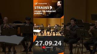 27.09.2024 Strauss – Vienna Philharmonic Fanfare – Thailand Phil + Hong Kong Phil Brass