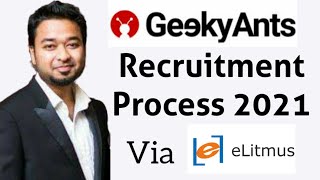 Geeky Ants Recruitment Process 2021 Via Elitmus | Interview Process And Questions