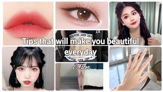 ✨🌈Tips that will make you beautiful everyday #beauty #viral