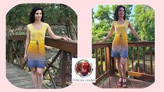 Como tejer un vestido verano a crochet