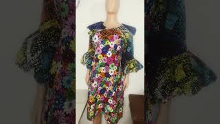 6 pieces short dress #sewing