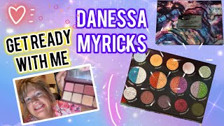 Get ready with me using Danessa Myricks eyeshadow palette.  Let’s chit chat