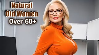 Natural Older Woman Over 50 Attractively Dressed Classy | Attractive Older Women