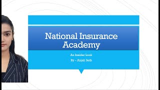 National Insurance Academy - Fresh Info  - Admission | Eligibility | ROI |Placement | Cutoff | Fees