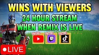 🔴 Win's With Viewers - 24 Hour Stream On 11/2 #fortnite #shorts #shortsfeed #shortslive