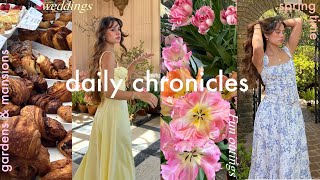 daily chronicles🌸walking through gardens, spontaneous outings, lazy days