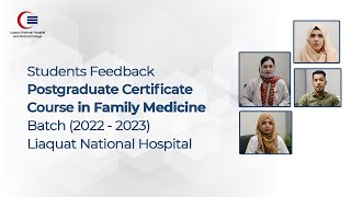 Postgraduate Certificate Course in Family Medicine.