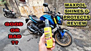 Review Of WAXPOL Polish for all Bikes | Auto Freak | #youtube #review #waxpol #shiner #bike #polish