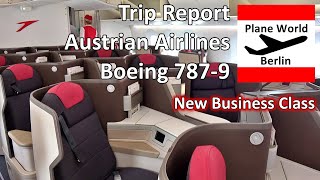 Trip Report | Austrian Airlines Boeing 787-9 | Frankfurt - Vienna | New Dreamliner Business Class