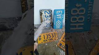 shower car plates | ligo ligo din pag may time | old plates | #worldcarplates #collection #carplates