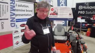 Husqvarna Equipment Fleet overview by Patrick @ the Green Trade Expo