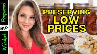 Pressure Canning Mississippi Pot Roast | Saving money and filling our prepper pantry!