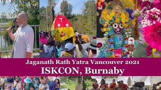 Jaganath Rath Yatra Parade Vancouver 2021 | ISKCON Vancouver | Burnaby