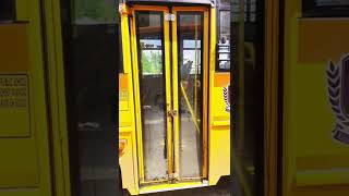 school bus eicher passenger door automatic air cylinder door controller installation 9094541430