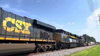 CSX I031 with CSXT 1869 “Chesapeake and Ohio” Heritage Unit