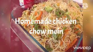 How to make Chicken Chow Mein Homemade!