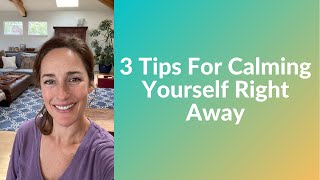 3 Tips For Calming Yourself Right Away - Inspired from meeting a nursing Mom at Costco