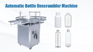 Automatic Bottle Unscrambler Machine Manufacturer | PET Bottle, Glass Bottle Unscrambler