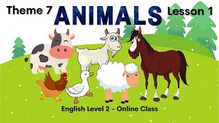 I can identify DIFFERENT ANIMALS l English Lesson l Teacher Grace