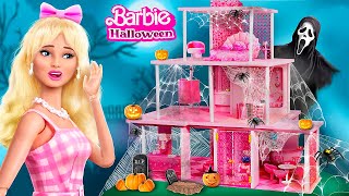 Ein Barbie Dreamhouse für Halloween! 30 Puppen DIYs