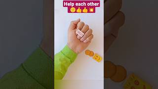 Help each other 🙂👍💥 #help #respect #viral #satisfying #stopmotion #diy #art