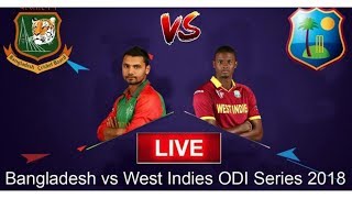 Bangladesh vs Westindies Live 1st odi 2018