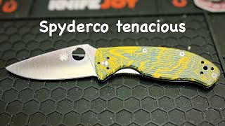 Spyderco tenacious full review 🕸️🕷️❗️💥