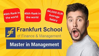 Frankfurt School | Mim | How to apply ? | Discounts | Deadlines| 64,000 EUR Salary