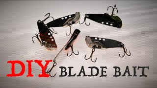 How to make a VIBRATION bait - DIY Blade bait