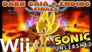 Sonic Unleashed (Wii) - Finale - Dark Gaia & Ending