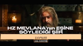 Hz Mevlana'nın Eşine Yazdığı Şiiri