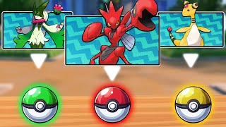 Choose Your Starter by Only Knowing Their Colors