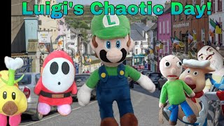 Super Mario Plush Ep 7 - Luigi's Chaotic Day!