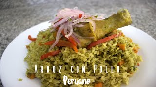 ARROZ CON POLLO PERUANO I Recetascocinaperuana I RAPIDO Y ECONOMICO