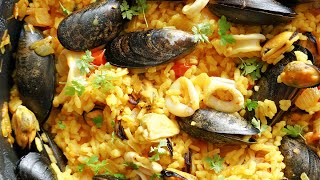 Mixed Seafood Paella